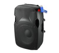 ENCEINTE SONO MOULEE ACTIVE 10"/25cm - 300W+Clé USB 32G