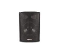 Enceinte sono noire trapezoidale 2 voies 300W