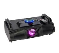 Enceinte sono PARTY-FALCON avec Bluetooth USB SD Tuner FM, 2 entrées micro, avec animation lumineuse à LED