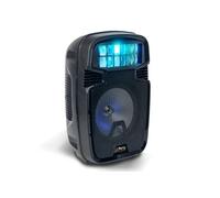 Enceintes, baffle et amplis DJ Party Light & Sound Enceinte sono portable autonome 8"/20cm 300w - usb/sd/bt/aux/echo - avec effet derby - party-8combi