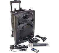Enceinte sono portable - IBIZA - Port 8 VHF - 200W RMS - Micro sans fil - Lecteur MP3 USB/SD