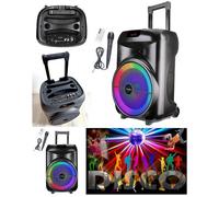 ENCEINTE SONO PORTABLE PARTY KARAOKE BLUETOOTH 700W MOBILE USB TWS LED RGB MSD Radio Fm MICRO + TELECOMMANDE