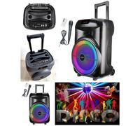 Enceinte Sono Portable - MSD - KA122 - 700W - Bluetooth 5.0 - Karaoke avec Micro et Télécommande
