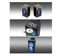 Enceinte sono portable - MUSE - Party Box - Bluetooth - Lecteur CD/MP3 - 300W
