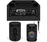 ENCEINTE SONO PORTABLE PARTY BLUETOOTH USB MSD + MICRO FILAIRE + TELECOMMANDE MEGABASS TWS