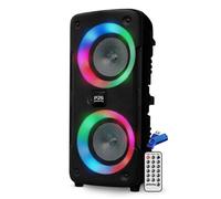 Enceinte Sonorisation Autonome sur batterie à LED - Pickering PANTHER P26 - 300W, Bluetooth USB SD, +Clé 32G