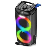 Enceinte Sonorisation Autonome sur batterie à LED - Pickering PANTHER P28 - 500W, Bluetooth USB SD, +Clé 32G