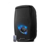 Enceinte Sonorisation Gemini AS-2112BT Système PA Bluetooth, 12" 1500W Haut-parleurs DJ, Bluetooth SD USB RADIO FM, Lumière LED