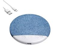 Enceinte sous coussin - Bruit blanc sans fil | Sleep Sound Machine - Haut-parleur à minuterie rechargeable pour adultes et enfants - Portable pour une utilisation à la maison, au bureau, dans un