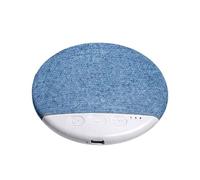 Enceinte sous oreiller, bruit blanc professionnel avec minuterie | Petit haut-parleur rechargeable | Pour intérieur ou extérieur, maison, appartement, voiture, voyage, camping, adultes et