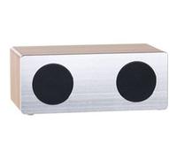 Auvisio Enceinte stéréo 20 W design bois/alu avec bluetooth 4.1 MSS-85