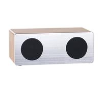 Enceinte stéréo - AUVISIO - MSS-85 - Bluetooth 4.1 - 20 W - Bois véritable et aluminium