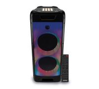 Enceinte/SUR BATTERIE 6 H AUTONOMIE / 72 cm Pickering-400W-PAD DJ16 effets EFFECT LIGHT FLAMME-LED/BT/USB-400w-Boomer 20 cm Tel