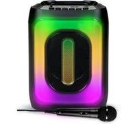 Enceinte sur Batterie Active rechargeable 30W PARTYBTHPS2 - Bluetooth 5.0 / USB SD, Effet Lumineux, Micro Karaoké - Bass Boost