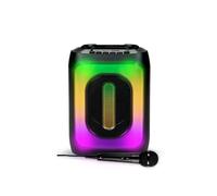 Enceinte sur Batterie Active rechargeable 30W PARTYBTHPS2 - Bluetooth 5.0 / USB SD, Effet Lumineux, Micro Karaoké - Bass Boost