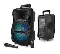 Enceinte sur batterie KoolStar SPACER08 karaoke autonome 8" - 200W - USB/BT/SD + Micro + Tel