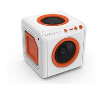 Enceinte Surround Portable AudioCube Blanc / Orange Bluetooth - Allocacoc