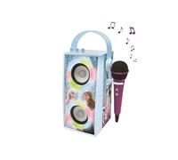 Enceinte Tendance Bluetooth portable avec micro et effets lumineux La Reine des Neiges