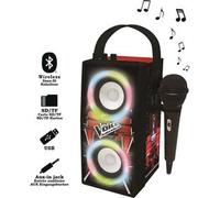 Enceinte Tendance Bluetooth portable avec micro et effets lumineux The Voice