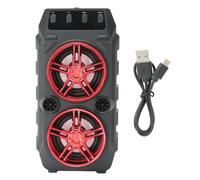 Enceinte tendance, plusieurs modes de lecture, matériau ABS, son puissant pour les fêtes et les voyages, avec effets lumineux sept couleurs.