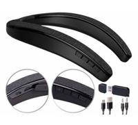 Enceinte tour de cou KH-535 avec fonction bluetooth et transmetteur audio Auvisio