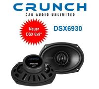Enceinte triaxiale Crunch DSX6930 3 voies 6x9" 300 watts avec grille de couve...