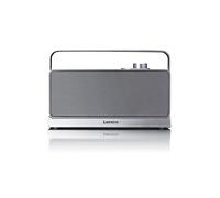 Enceinte TV portable Lenco WTVS-100SI - Sans fil - Pour seniors et malentendants - Aluminium Aluminium