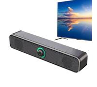 Enceinte USB pour ordinateur avec son stéréo, son fort, basses profondes, barre de son pour moniteur, projecteur, scène, bureau, tablette, bureau, salle de classe, musique, voiture, TV