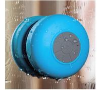 Enceinte Waterproof Bluetooth pour MOTOROLA Razr Smartphone Ventouse Haut-Parleur Micro Douche Petite (BLEU)