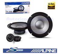 Enceintes 2 Voies Alpine S2-S80C 200Mm 2 Woofer 2 Tweeter 260W 85W Rms