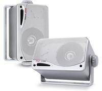 Enceintes 3 Voies Extérieures Marine 8,9 Cm ¿ Paire De Haut-Parleurs 200W Blancs Pour Intérieur/Extérieur ¿ Idéal Bateau, Terrasse, Jardin, Piscine ¿ Son Puissant Résistant