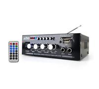Enceintes Acoustiques - LTC - L766-WA - Acajou/Noisetier - 2x500W - USB/Bluetooth/SD/FM