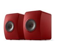 Enceintes actives Hifi connectées Kef LS50 Wireless II Edition spéciale Rouge vendues par paire Rouge G