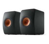 Enceintes actives Hifi connectées Kef LS50 Wireless II Noir Carbone vendues par paire Noir E