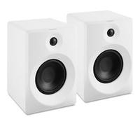 Enceintes actives/passives - MEDION MD44925 - 2x50W RMS - Subwoofer, tweeter - Bluetooth - Blanc