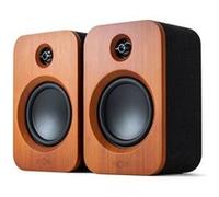 Enceintes amplifiées Bluetooth House of Marley Simmer Down Duo Vendues par paire Marron et noir E
