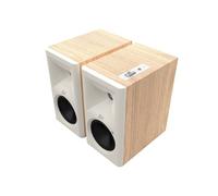 Enceintes amplifiées Hi-Fi Bluetooth Klipsch The Fives II Chêne Clair Vendues à la paire