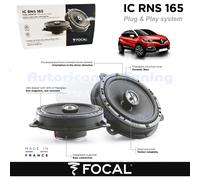 Focal Kit ICRNS165 Renault Nissan Dacia (la paire) - Haut-parleurs voiture