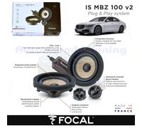 Kit haut-parleurs compatible avec les véhicules Mercedes Benz W206, W214, W22...