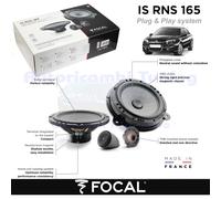Focal Kit de haut-parleurs pour voiture ISRNS165 Renault Nissan Dacia (la paire)