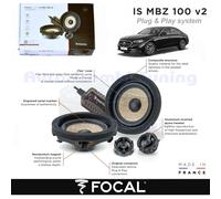 Focal Kit haut-parleurs compatible avec Mercedes Benz W206, W214, W22...