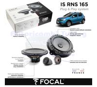 Focal Kit de haut-parleurs pour voiture ISRNS165 Renault Nissan Dacia (la paire)