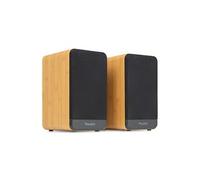 Enceintes bibliothèque Audizio BS10 BT Actives 80W Bambou