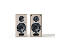 Elipson Enceintes bibliothèque Horus 6B – 70 W RMS, 2 voies – Bois clair (la paire)