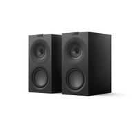 KEF Enceintes bibliothèque HiFi Q Concerto Meta 3 voies Bass Reflex Uni‑Q 100 mm 165 mm Noir Satin