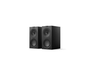 Enceintes bibliothèque KEF Q Concerto Noir Satiné vendues par paire