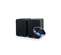 Enceintes bibliotheque - Muse M-620 SH - 150W, Bluetooth, USB, Entrée Optique, RCA, Coaxiale, réglage Aigus/Graves, Lumière Ovni G