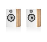 Enceintes bibliothèques Bowers & Wilkins 606 S3 Chêne vendues par paire
