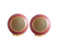 Enceintes bibliothèques Elipson® Planet L Performance Bordeaux Mat Or vendues par paire