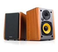 Edifier Enceintes Bluetooth R1010BT – Bois 24 W fil & sans fil – Vendues par paire Brun/Beige